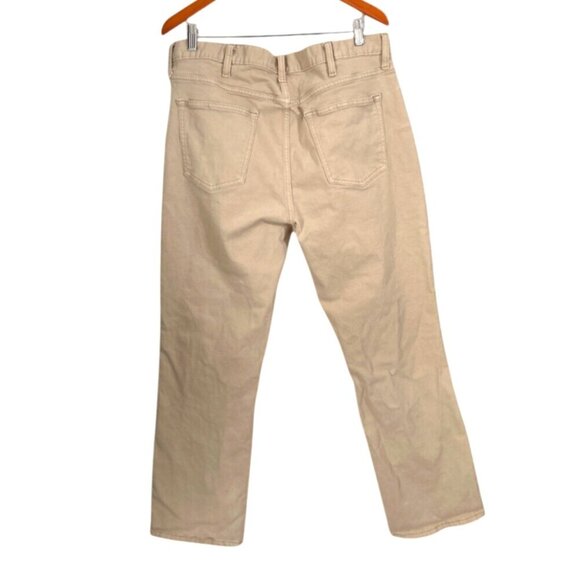 Old Navy Mens Boot-Cut Jeans Beige 40x32 Cotton Blend Denim - Picture 2 of 6